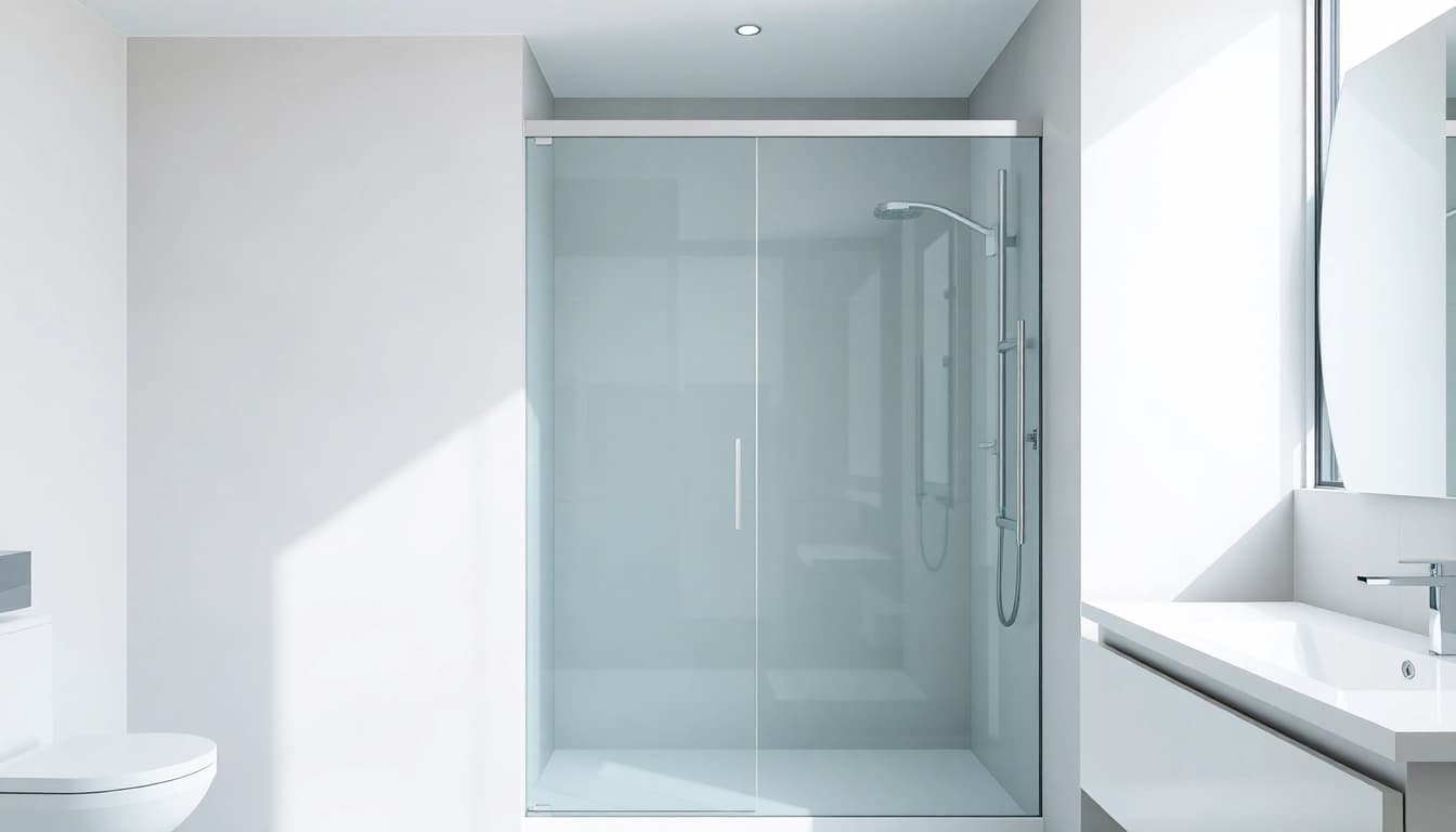 Install a shower screen sliding door for a modern and elegant bathroom upgrade.