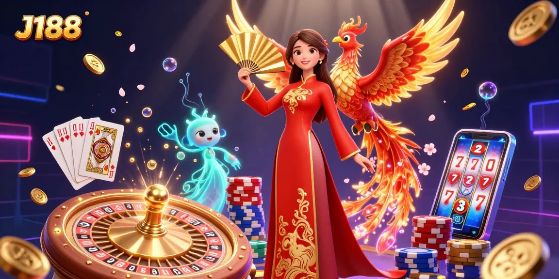 Engaging with J188 to win exciting rewards while enjoying a vibrant casino experience.