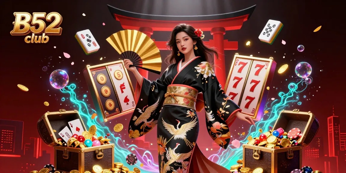 B52 club invites high-stakes players to win with exciting slot games amidst rich 3D illustrations.