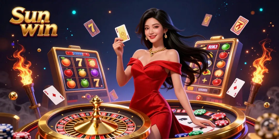 Experience the thrill of Sun win in a vibrant casino atmosphere filled with winning moments and excitement.