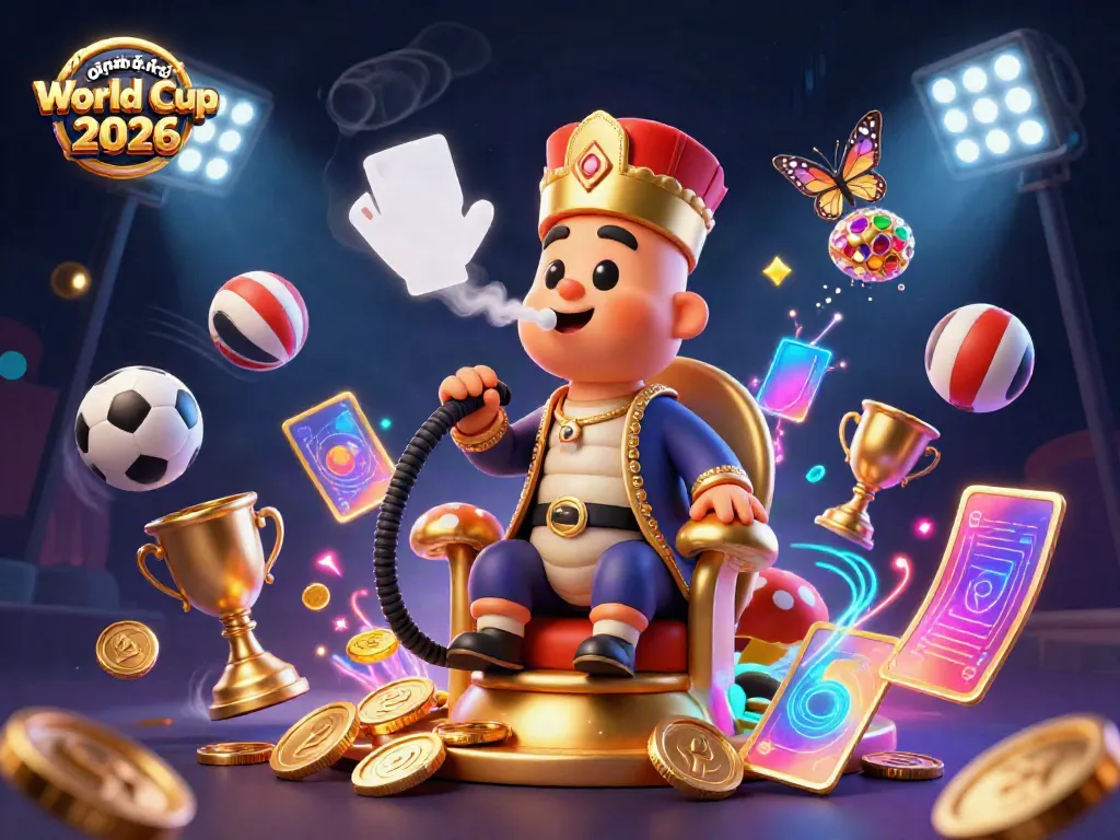 Experience the excitement of nhà cái bóng đá uy tín World Cup 2026 with a vibrant 3D sports betting illustration.