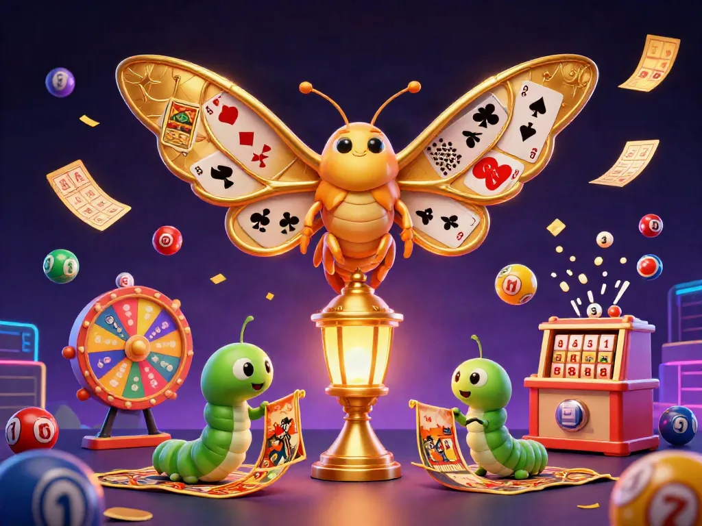 Experience game NOHU excitement with vibrant lottery elements and golden themes.