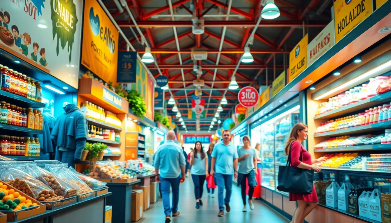Engage with Ultimateshop vc to discover unique products in a lively marketplace environment.