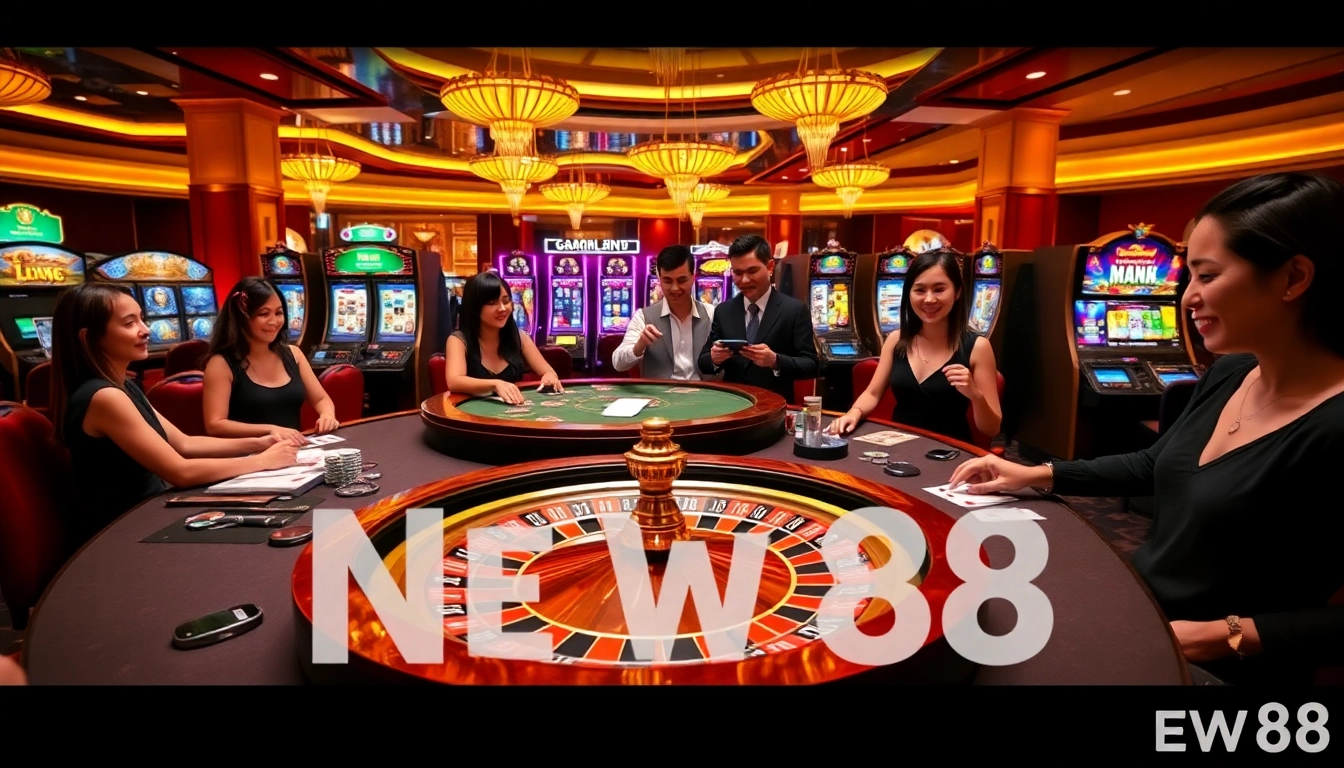 Experience the excitement of gambling at new88 with luxurious casino tables and thrilling games.
