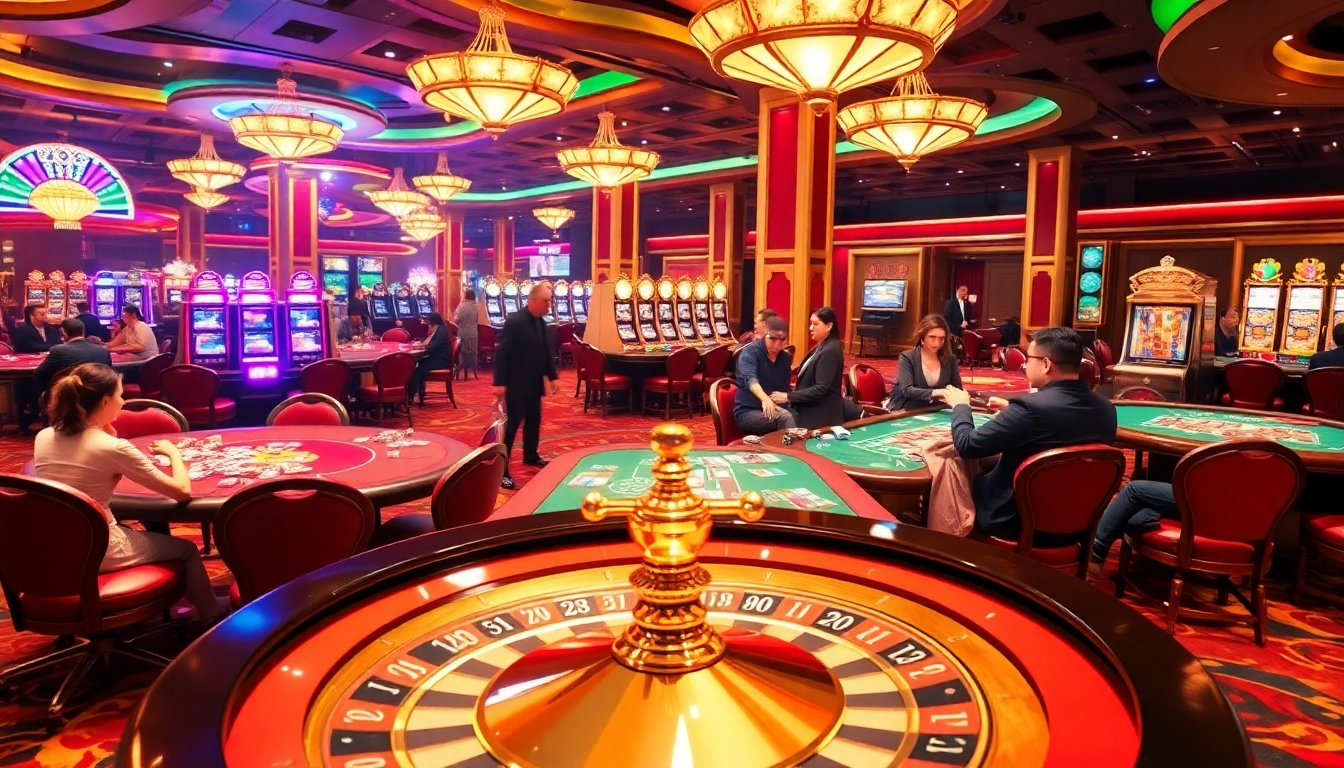 Engaging players at a casino table, showcasing the vibrant atmosphere of https://king88b.us.com/ gaming.