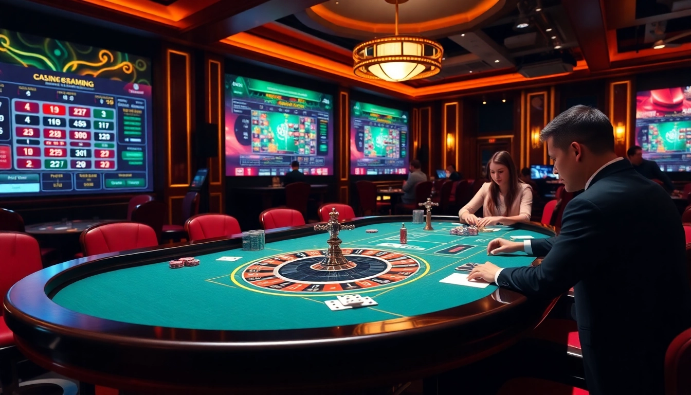 Experience the excitement of Nhà cái OK8386 with dynamic casino games and vibrant ambiance.