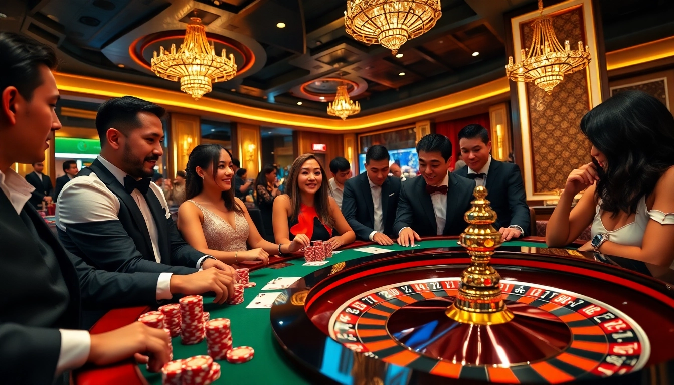Experience the excitement of bet 88 with vibrant casino elements like poker chips and roulette.
