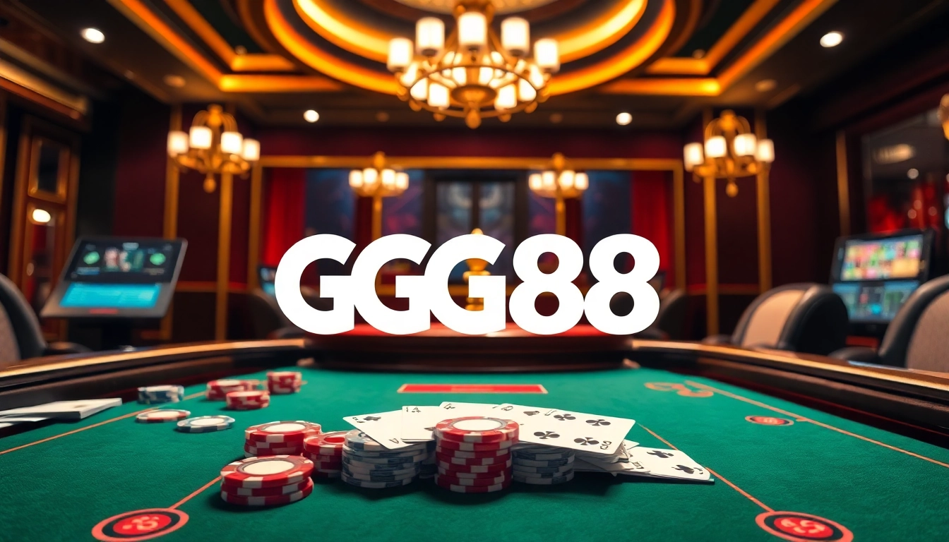 Experience the excitement of GG88 with vibrant casino games and luxurious poker tables.