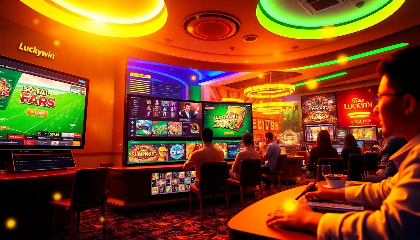 Experience the thrilling world of Luckywin, a premier online gaming platform with interactive games and lively players.