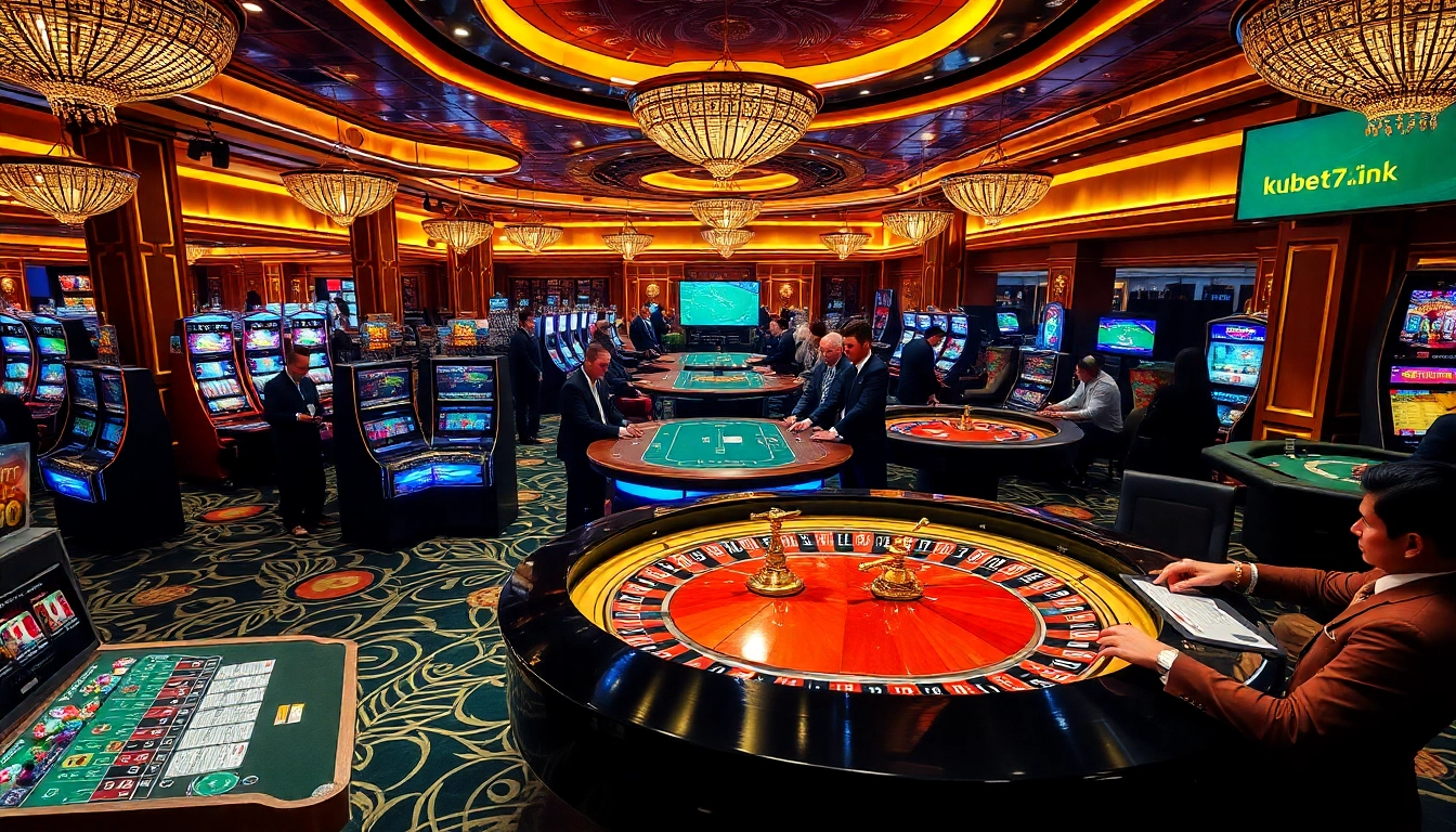 Engage in thrilling gambling activities at https://kubet77i.ink/, featuring luxurious tables and vibrant games.