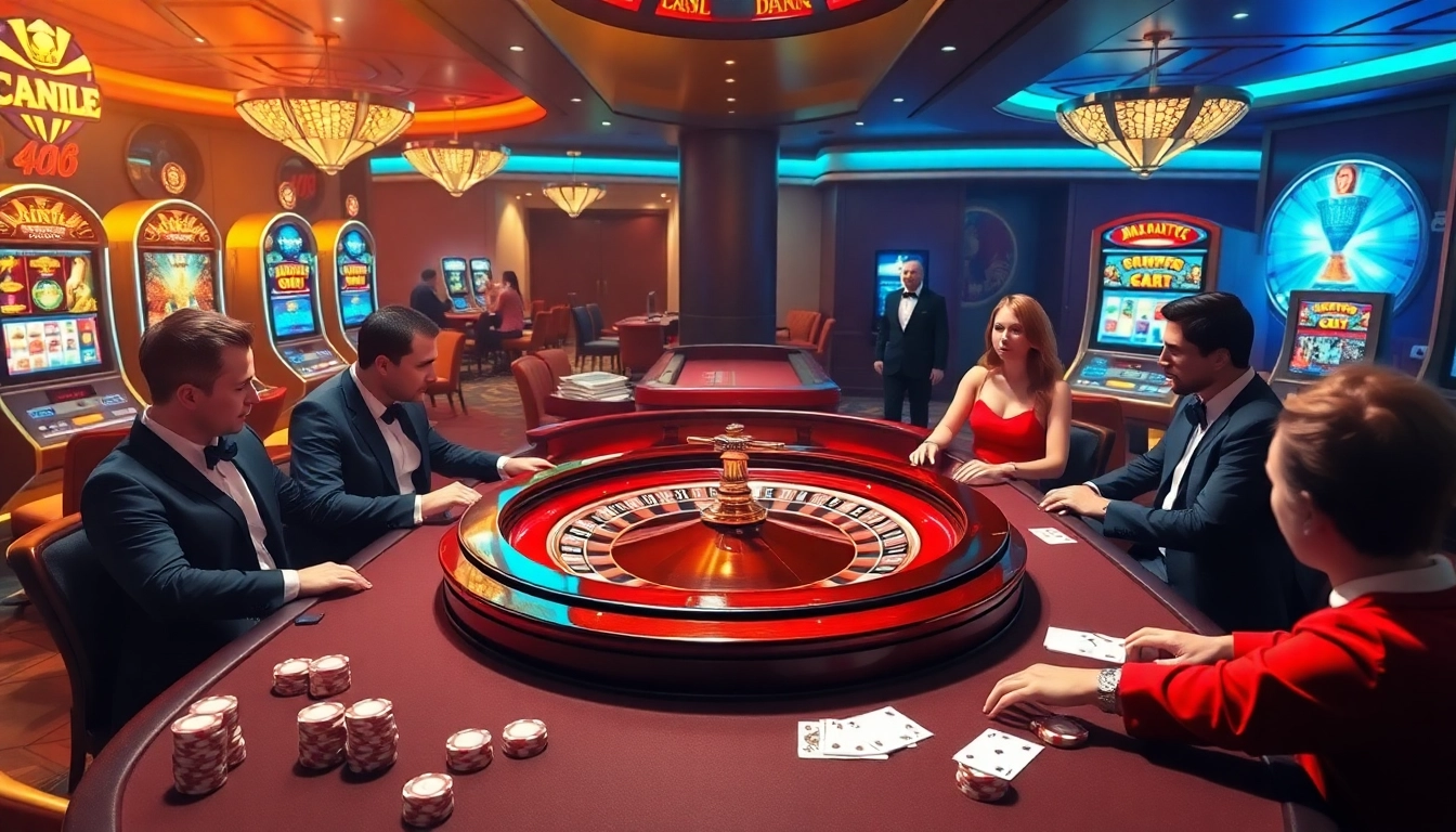 Trải nghiệm cảm giác hồi hộp khi cá cược với https://luck8.net tại bàn roulette của một casino sang trọng.
