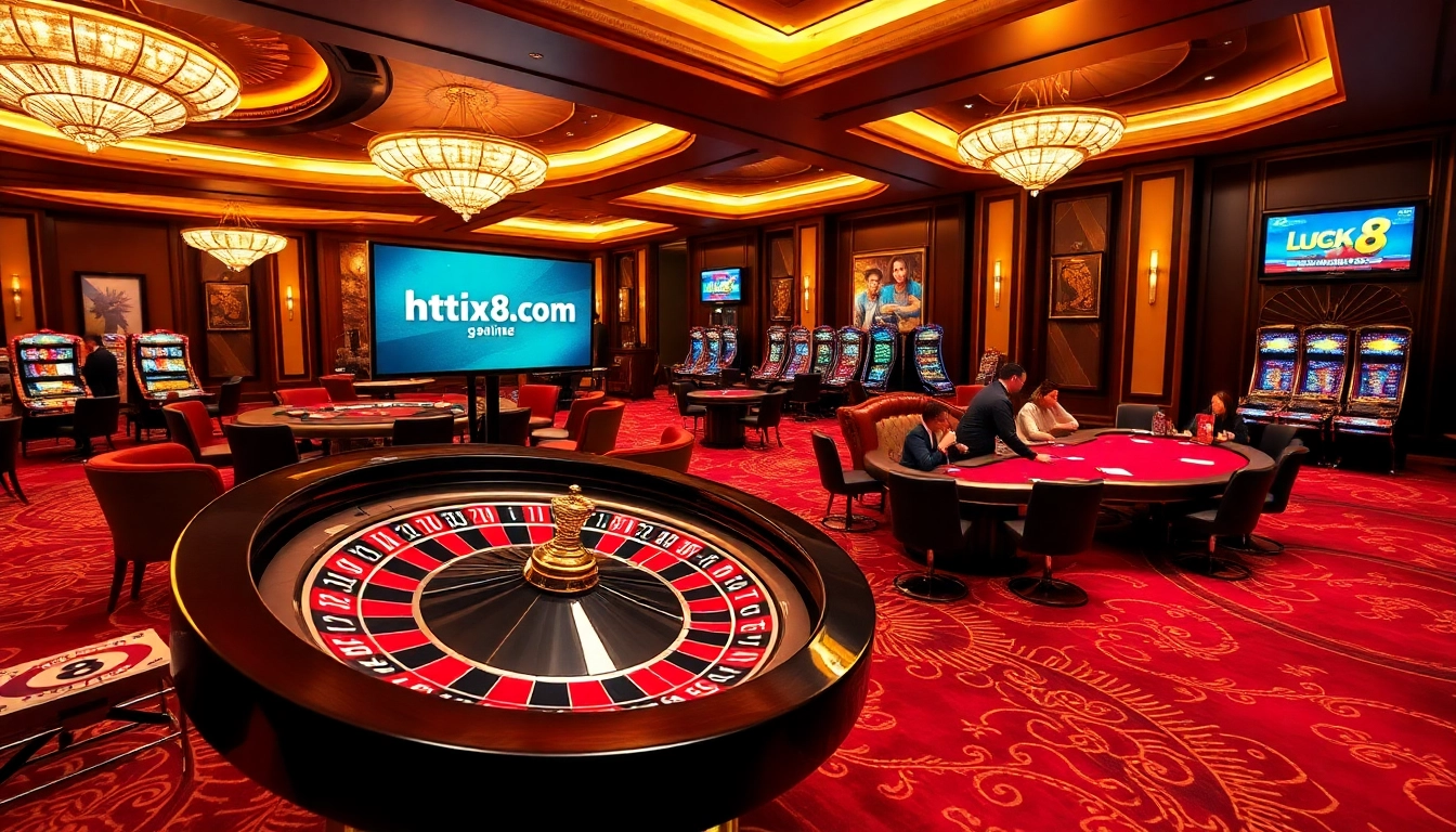 Tham gia sân chơi casino sống động tại https://luck8.com, nổi bật với roulette, poker và các trò chơi slot.