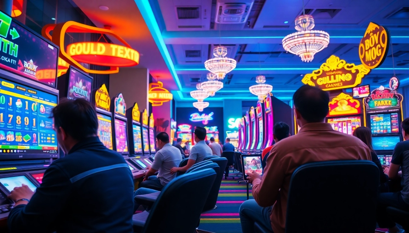 Exciting online gaming experience at good88.hu.net with players engaged in sports betting and casino games.