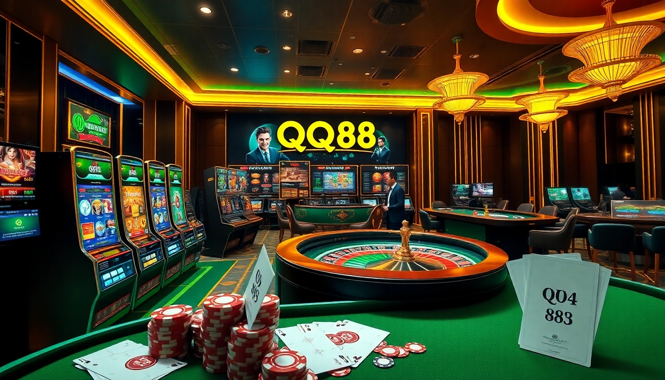 Experience the allure of online gambling at https://qq88.today/ with vibrant slot games and live dealers.
