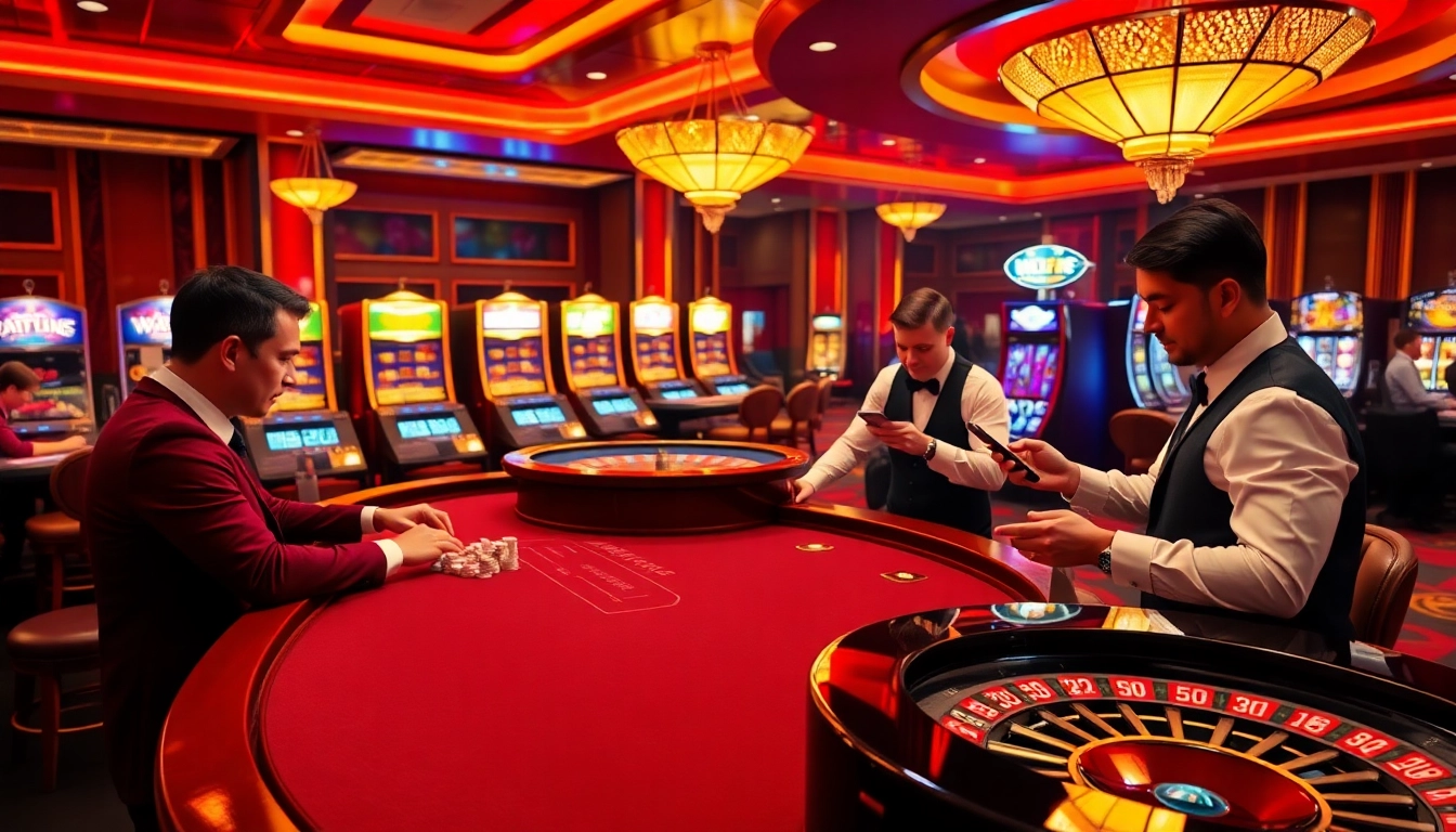 Hitclub players enjoying a thrilling live casino experience at a dealer table with interactive engagement.